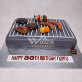 M.1.a BBQ - Men Birthday Cakes - WILTON PATISSERIE